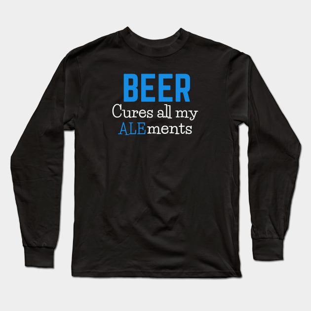 Drinking Humor Long Sleeve T-Shirt by DB Teez and More